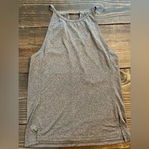 Liakada Gray Dance Wear Women's Ether Layering Tank Top Size M NWOT